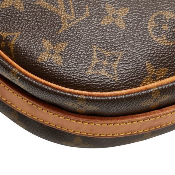 Louis Vuitton Monogram Genefeuille MM Crossbody Shoulder Bag M51226 Brown PVC - Picture 5 of 10